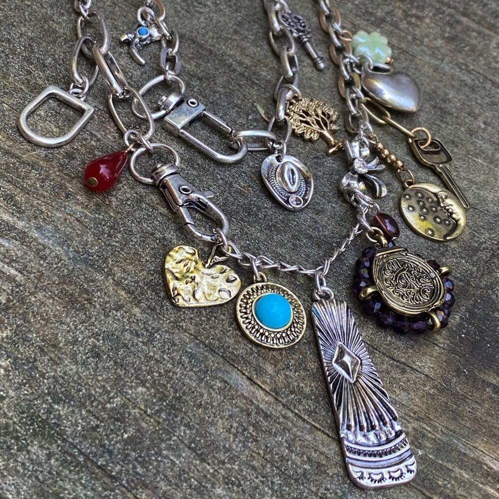 NEW Double Layered Charm Necklace